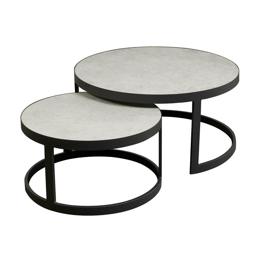 Ancona Aluminium Round Coffe Table