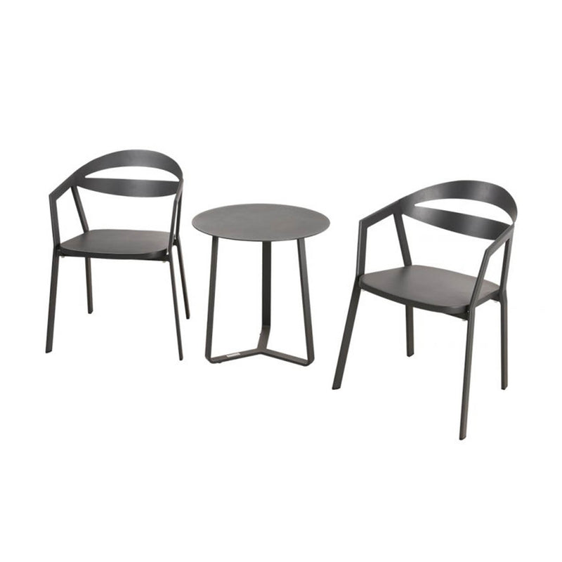 Apollo Table La vida Chair Outdoor Balcony Setting 3PC