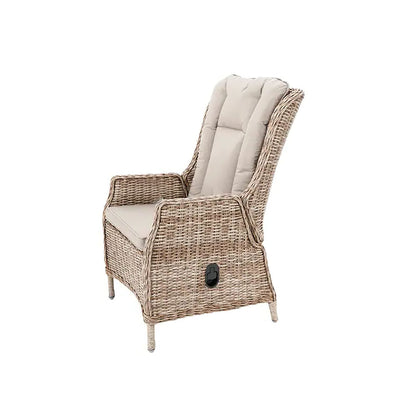 Boise Wicker Outdoor Recliner Chair