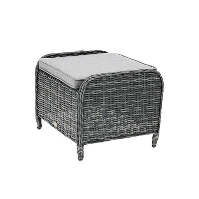 Boise Wicker Outdoor Ottoman