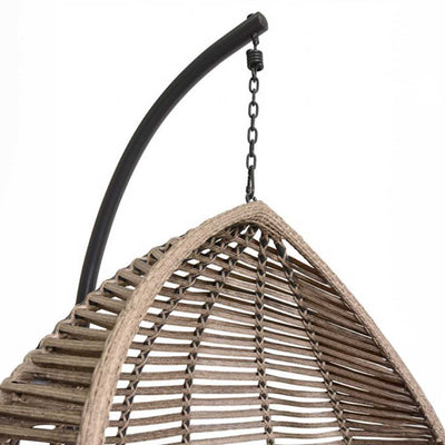 Bari Outdoor Wicker Hanging Egg Chair