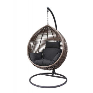 Bari Outdoor Wicker Hanging Egg Chair