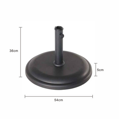 Outdoor 30kg Concrete Round Base 54 cm