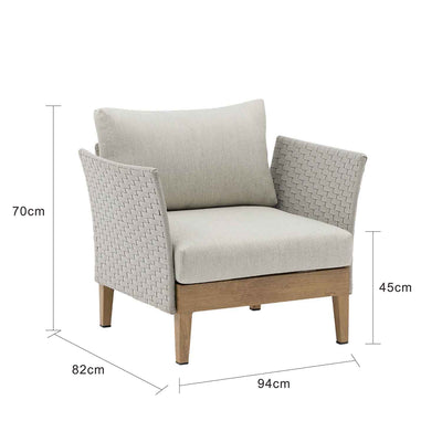 Belfast Outdoor Rope Armchair