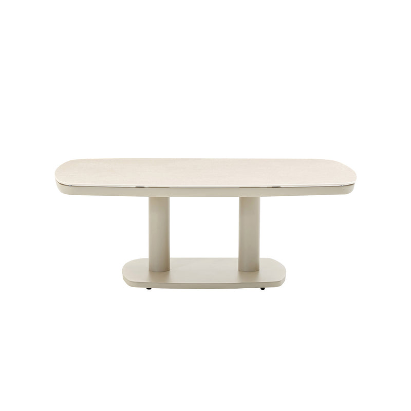 Bendigo Aluminium Outdoor Pop Up Coffee Table 135 cm