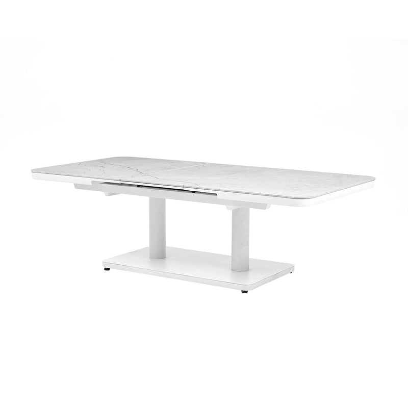 Bendigo Aluminium Outdoor Pop Up Extension Coffee Table 140/180 cm