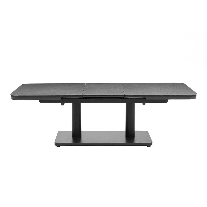 Bendigo Aluminium Outdoor Pop Up Extension Coffee Table 140/180 cm