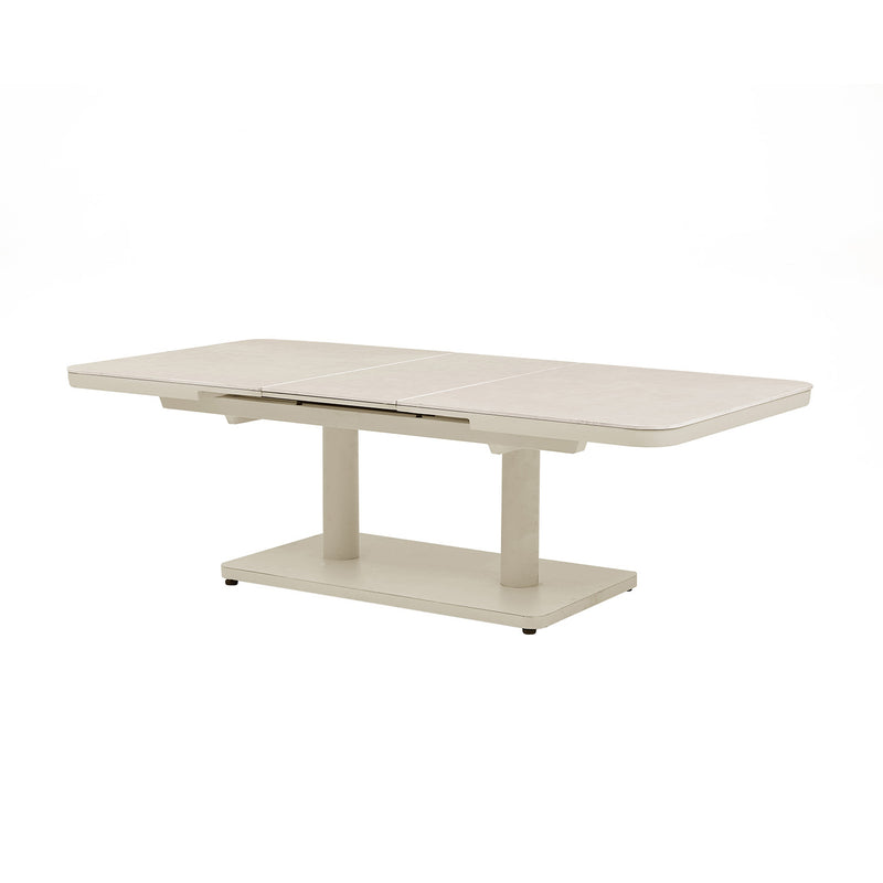 Bendigo Aluminium Outdoor Pop Up Extension Coffee Table 140/180 cm