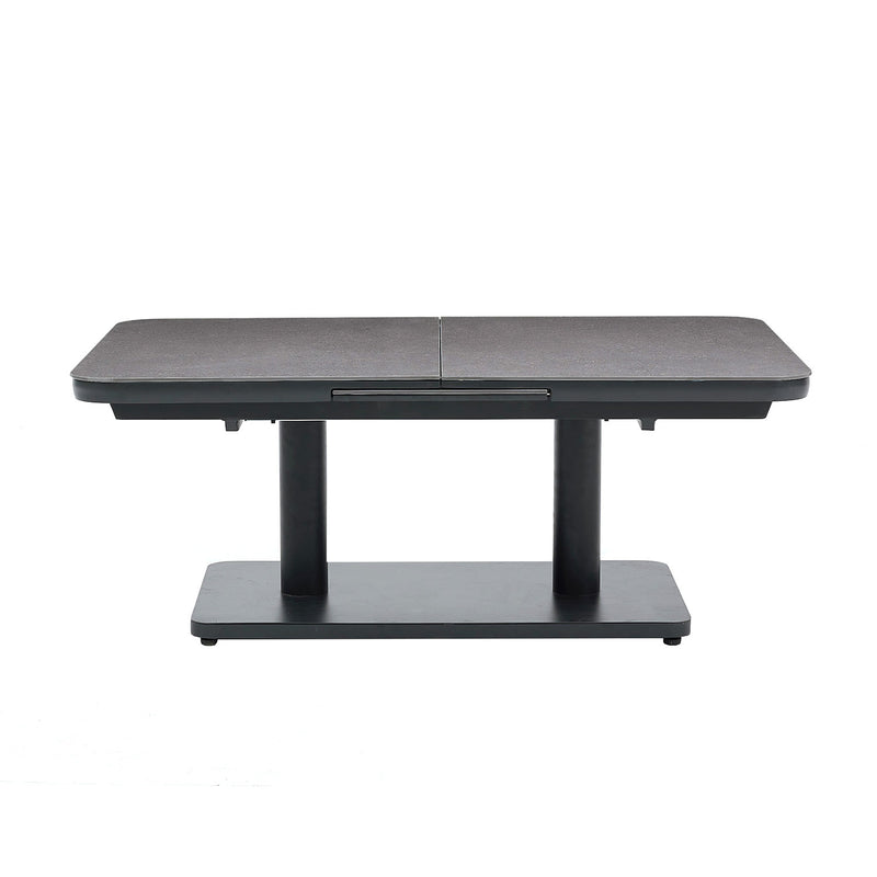 Bendigo Aluminium Outdoor Pop Up Extension Coffee Table 140/180 cm