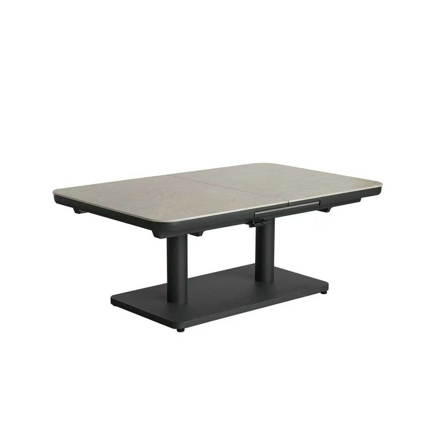 Bendigo Aluminium Outdoor Pop Up Extension Coffee Table 140/180 cm