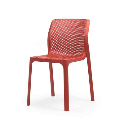 Vibrant Nardi Bit range of Italian-made outdoor chairs, crafted from high-quality fibreglass resin for outdoor furniture.