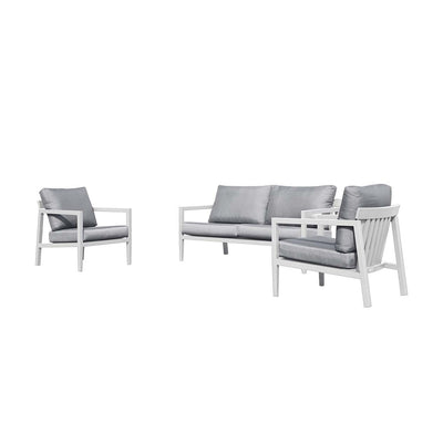 Bradford 4 Seater Outdoor Aluminium Lounge
