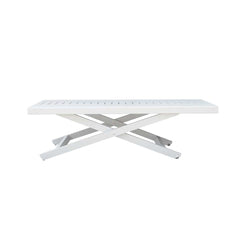 Bradford Outdoor Aluminium Pop Up Coffee Table 140 cm