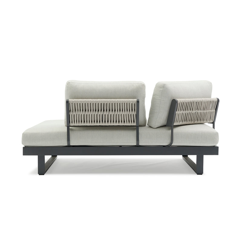 Breeze Rope Outdoor 6 Seater Lounge Setting With Coffee Table 114 cm