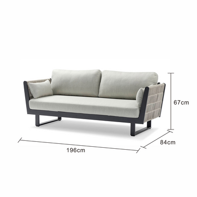 Breeze Rope Outdoor 2 Seater Lounge