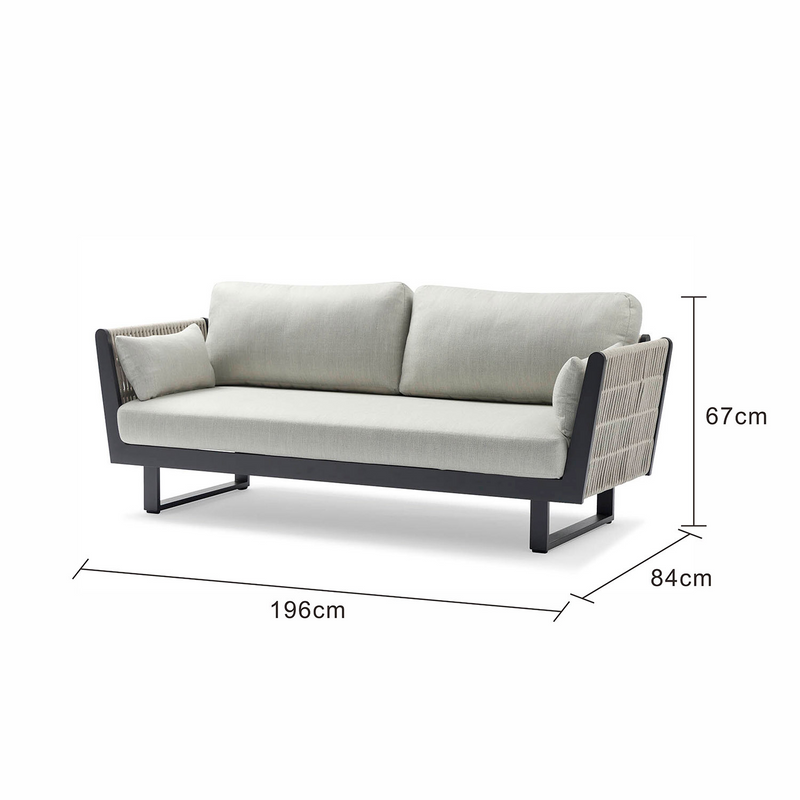 Breeze Rope Outdoor 2 Seater Lounge