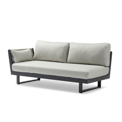 Breeze Rope Outdoor 2 Seater Lounge With Right Arm
