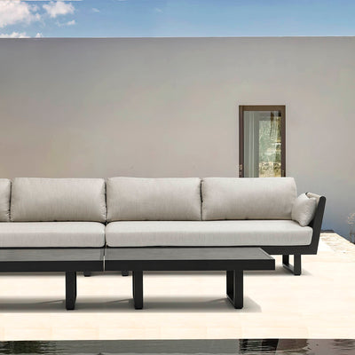 Breeze Rope Outdoor 2 Seater Lounge With Left Arm