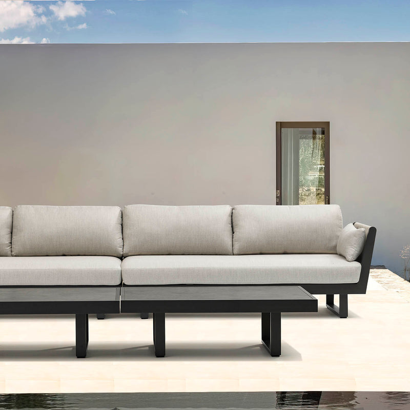 Breeze Rope Outdoor 2 Seater Lounge With Left Arm