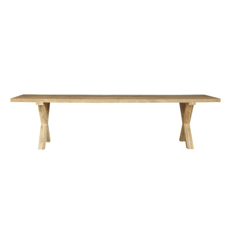 Bunbury Outdoor Recycled Teak Dining Table 200 cm