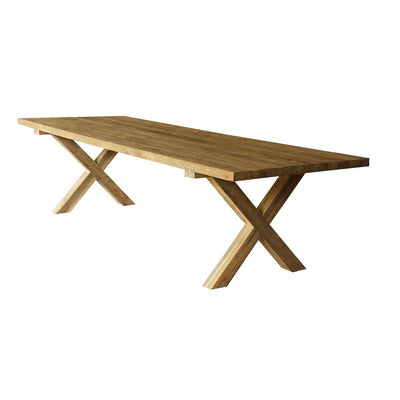 Bunbury Outdoor Recycled Teak Dining Table 200 cm