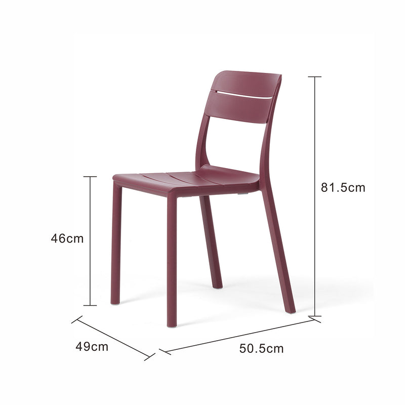 Nardi Cassia Resin Outdoor Armless Chair