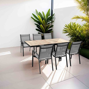 Clifton Pop Up Table Cosmo Chair Dining Setting