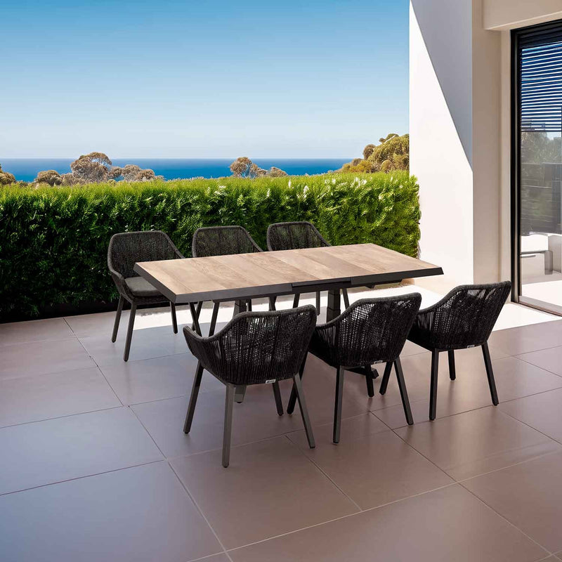 Clifton Pop Up Table String Chair Dining Setting