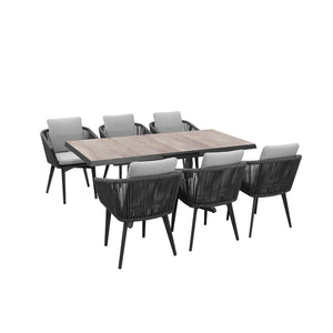 Clifton Pop Up Table Truro Chair Outdoor Dining Setting
