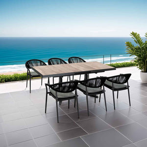 Clifton Pop Up Table Windsor Chair Outdoor Dining Setting
