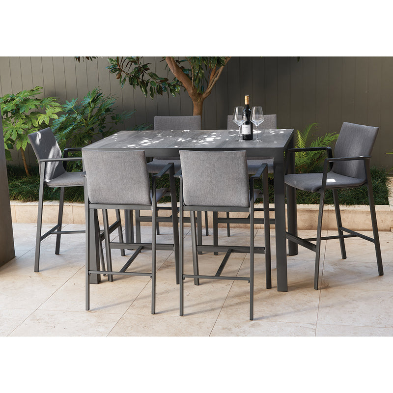 Clifton Outdoor Ceramic Bar Table 140 cm