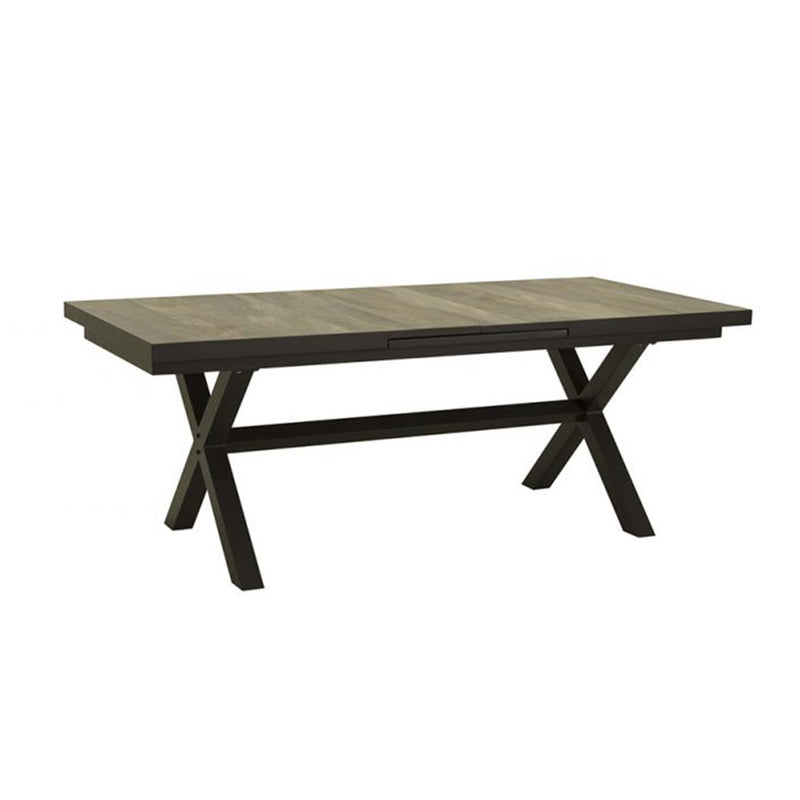 Clifton Outdoor Ceramic Extension Dining Table 201/261 cm