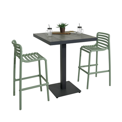 Clifton Table Nardi Doga Stool Outdoor Bar Setting