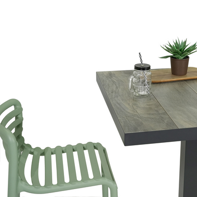 Clifton Table Nardi Doga Stool Outdoor Bar Setting