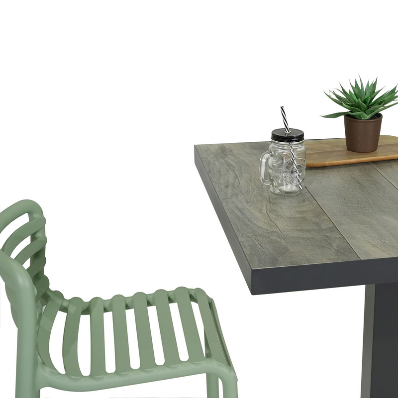 Clifton Table Nardi Doga Stool Outdoor Bar Setting