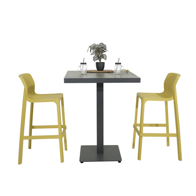 Clifton Table Nardi Net Stool Outdoor Bar Setting