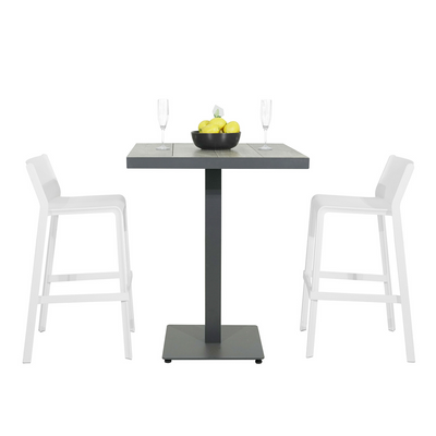 Clifton Table Nardi Trill Stool Outdoor Bar Setting