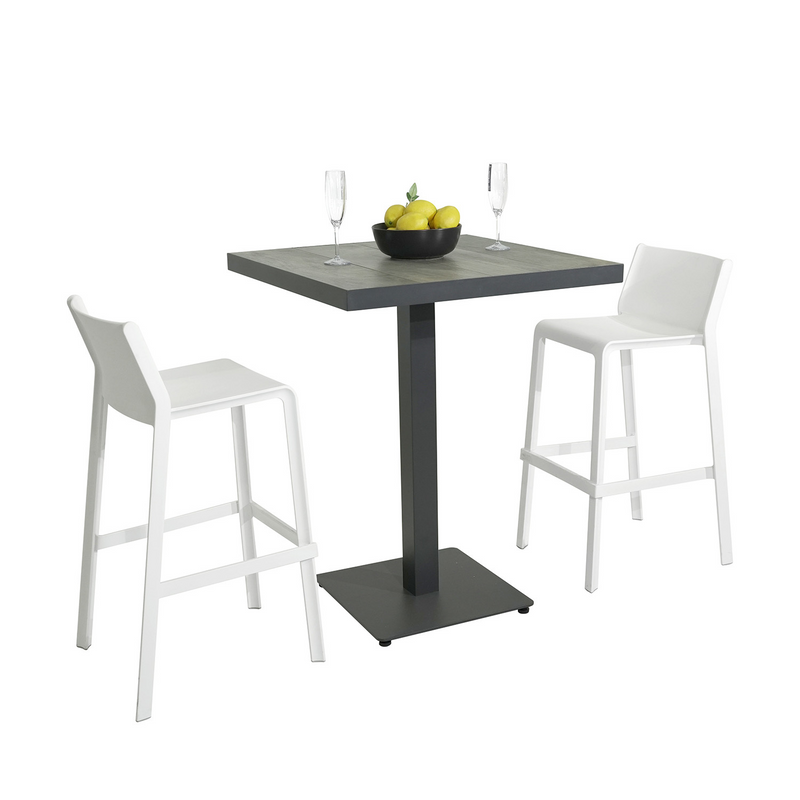 Clifton Table Nardi Trill Stool Outdoor Bar Setting