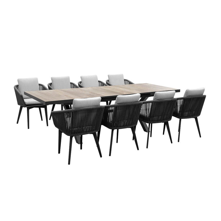 Clifton Table Truro Chair Outdoor Dining Setting