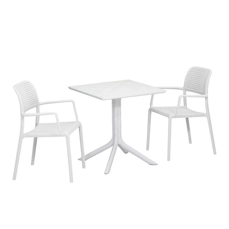 Nardi Clip Table Bora Armchair Outdoor Dining Setting