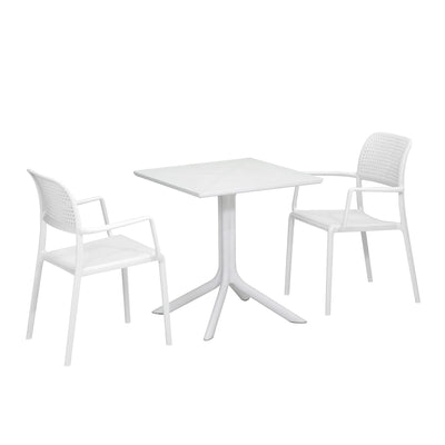 Nardi Clip Table Bora Armchair Outdoor Dining Setting