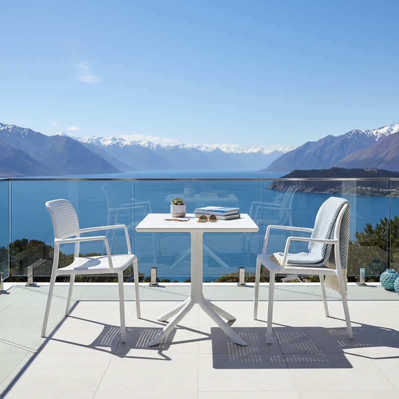 Nardi Clip Table Bora Armchair Outdoor Dining Setting