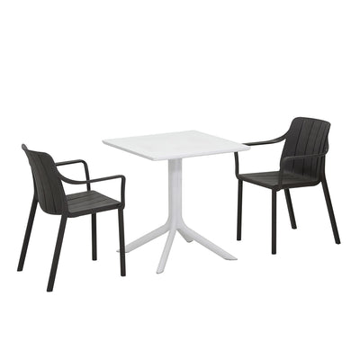 Nardi Clip Table Tiberina Armchair Outdoor Dining Setting