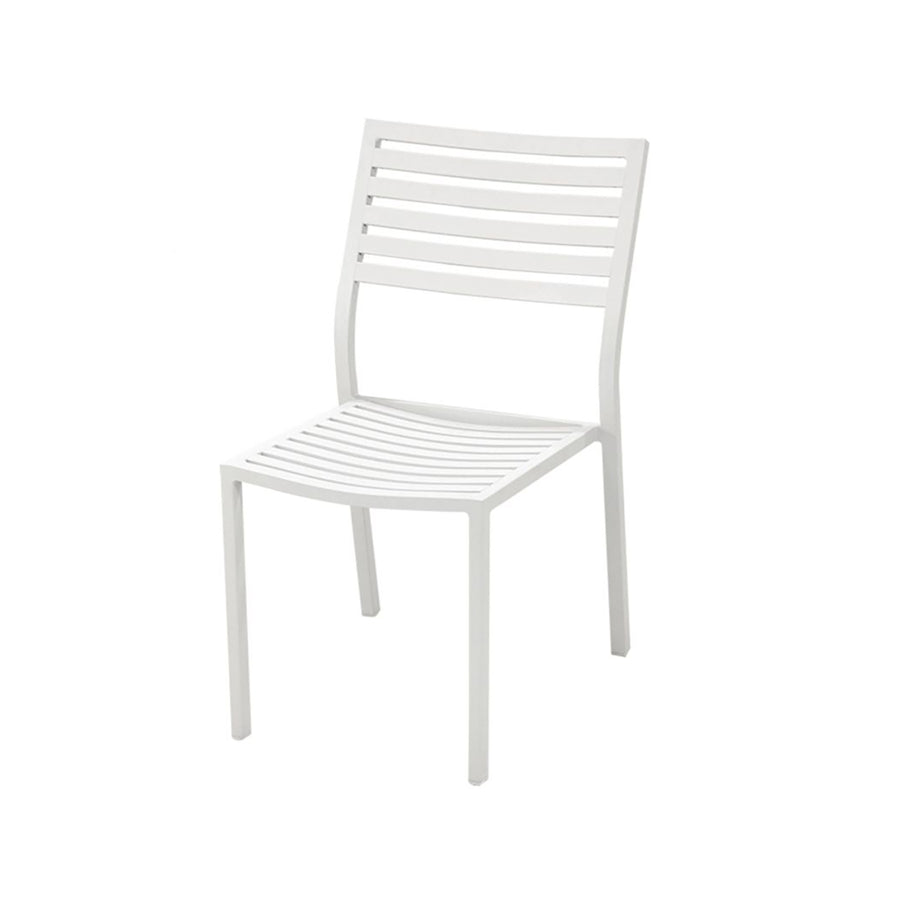 Coda Aluminium Outdoor Dining Armless Chair
