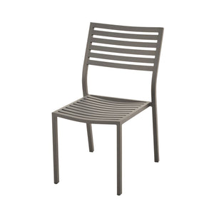 Coda Aluminium Outdoor Armless Dining Chair