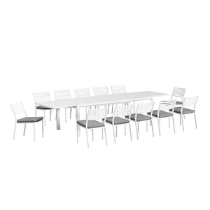 Coda Extension Table Coda Chair Outdoor Dining Setting