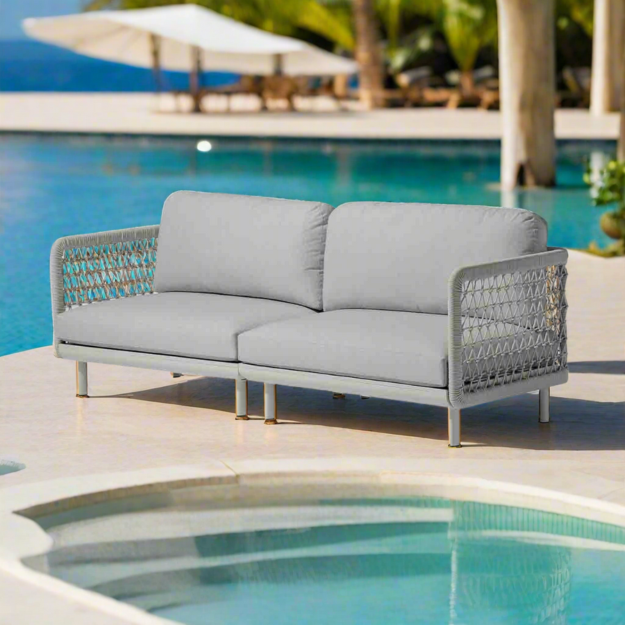 Colwood 2 Seater Outdoor Rope Lounge