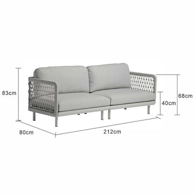 Colwood 2 Seater Outdoor Rope Lounge