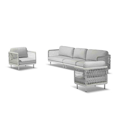 Colwood 5 Seater Outdoor Rope Lounge