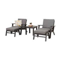 Cortona Outdoor Aluminium 5 PCS Balcony Setting